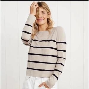 Jenny Kayne Mercer Crewneck in Ecru XXL